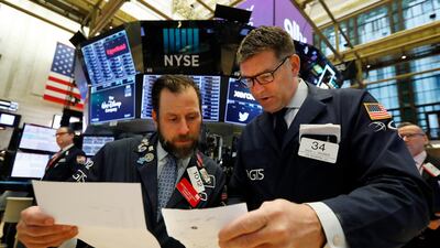 Market moves are good news for stock investors if they foresee more dovish central bank policies - but less so if they signal a lower global growth picture. AP