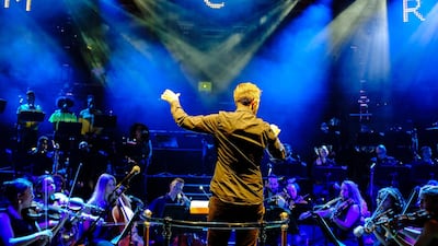 Hacienda Classics concert at Royal Albert Hall in February 2018. The show has classic club tracks played at the original The Hacienda night reimagined with an orchestra. Photo by Yannis Hostelidis