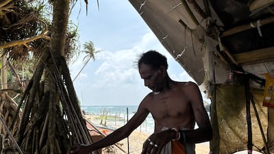 Natural disasters have reduced the number of fish near the coast, and a lack of resources makes it difficult for the fishermen to opt for more efficient forms of fishing or big boats