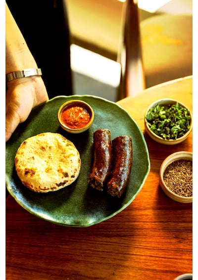 Dishes are inspired by traditional recipes from remote villages and nomadic communities. Photo: Namza Dining