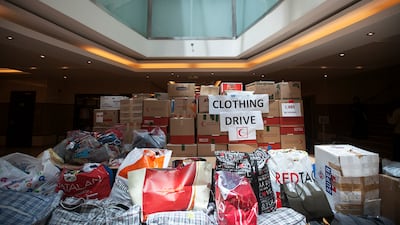 Giving Tuesday is a day that encourages people to give to charity and communities close to their heart. Mona Al Marzooqi / The National