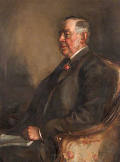 A portrait of Sir James Coats by artist S Harris. The magnate's business interests included textiles, banking and oil. Photo: Paisley Museum and Art Galleries
