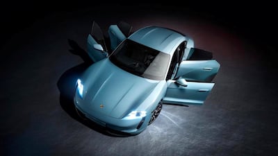 Porsche Taycan is among the EVs soon to hit the market. Courtesy Porsche