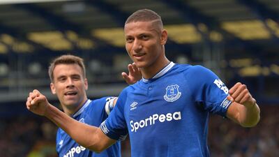 Left midfield: Richarlison (Everton) – A third goal in two games for Everton showed why he is making his £40 million price seem value for money and saw off Southampton. Reuters
