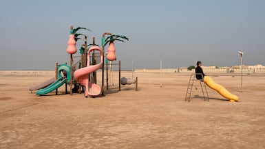 Abu Dhabi Archipelago (Ramhan; 2015) by Tarek Al-Ghoussein is being presented at 421 Arts Campus. Photo: The Third Line