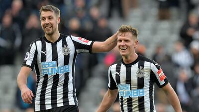 Centre-back: Florian Lejeune (Newcastle) – The recalled Frenchman made a vital interception to stop Alexis Sanchez’s shot going into an empty net as his side got a shock win. (Photo by Mark Runnacles/Getty Images)