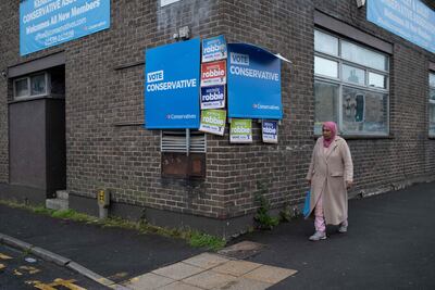 The UK's two biggest parties, the Conservatives and Labour, face challenges to gain the support of Muslim voters in towns such as Keighley. AFP