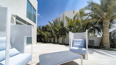 A relaxed garden seating area. Courtesy BlackBrick Property