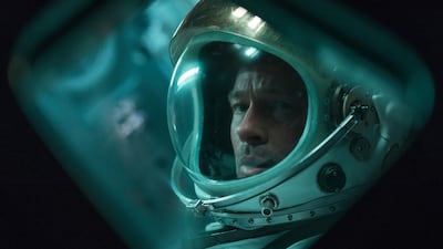 Brad Pitt stars as an austnaut in upcoming movie, 'Ad Astra.' AP