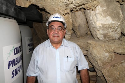 Peter James has reframed the narrative around pyramid restorations. Courtesy Peter James