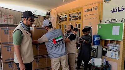The Emirates Red Crescent has delivered medical aid to Afghan communities after last Sunday’s earthquake. Wam