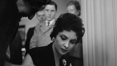 Lollobrigida at the 7th Cannes Film Festival in 1954. AFP