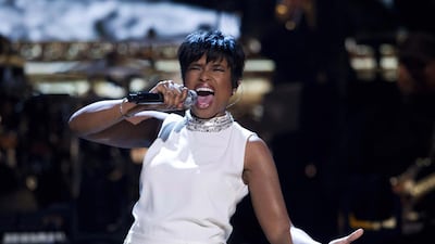 Jennifer Hudson performs onstage at BET Honors 2014 at Warner Theater in Washington on February 8, 2014. Jose Luis Magana / Reuters