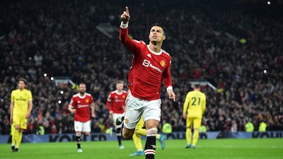 3) Cristiano Ronaldo (Manchester United) 18 goals in 30 games. EPA