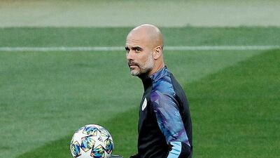 Manchester City manager Pep Guardiola, Reuters