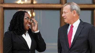 Ms Brown Jackson joins a court that currently has a 6-3 conservative majority. Reuters