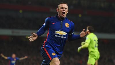 No 6 Athlete: Wayne Rooney, footballer, Manchester United. Country: England. League: Premier League. Twitter: @WayneRooney, 10.2 million followers. (Photo: Michael Regan / Getty Images)
