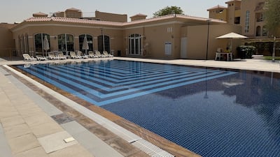 The community swimming pool