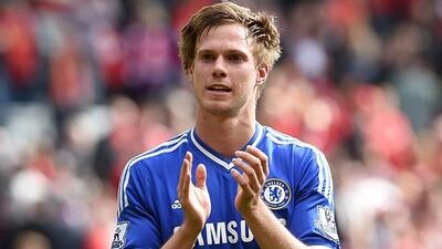 Chelsea's Tomas Kalas. Courtesy of www.chelseafc.com