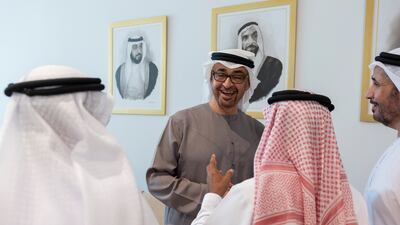 Sheikh Mohamed recalled fond memories of their time together