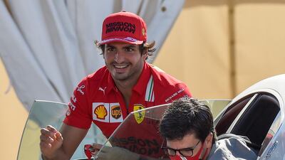 Ferrari: Carlos Sainz (Spain). AFP