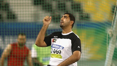 Abdullah Hayayei had rebuilt his life and become a professional athlete after almost being killed on an armed forces exercise. Getty Images