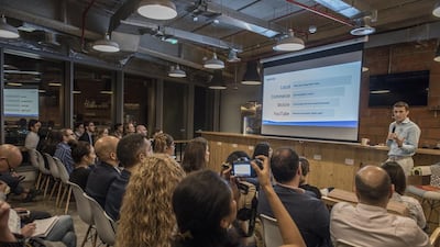 Adam Kwasniewski, the head of SME marketing at Google Mena, says the UAE has 15 times fewer businesses online than any other market in the EU. Vidhyaa for The National