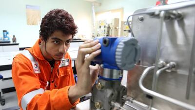 A reader underlines the benefits of vocational eduction. Fatima Al Marzooqi / The National
