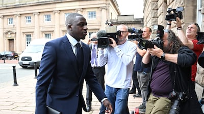 Benjamin Mendy was found not guilty on six counts of rape and one count of sexual assault. AFP