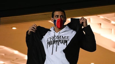 Angel Di Maria: The PSG winger has had a productive season so far with four goals and 9 assists. He recently encouraged fellow Argentine Lionel Messi to join him in France. AFP