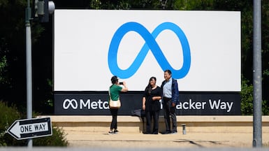 Meta headquarters in Menlo Park, California. Bloomberg