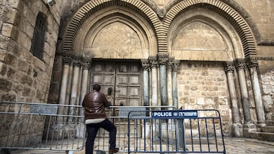 The Greek Orthodox, Armenian and Roman Catholic denominations share custody of the building.