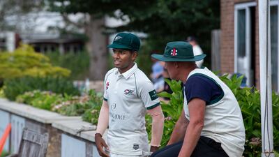 Ethan D'Souza has made 14 appearances for the UAE. Rob Greig for The National