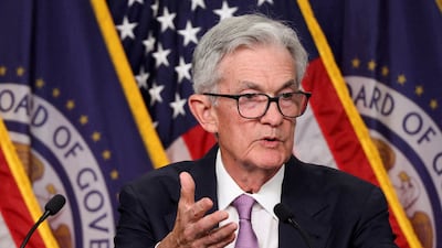 Federal Reserve chairman Jerome Powell. Reuters