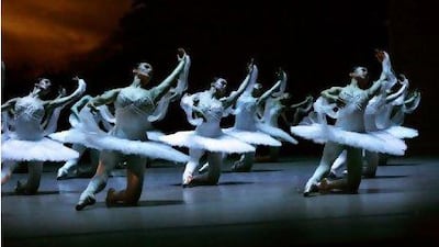 Germany's Semperoper Ballet perform La Bayadere.