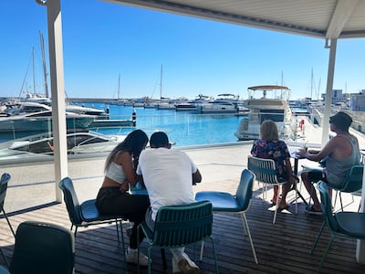 Ayia Napa marina in Cyprus. Sunniva Rose / The National