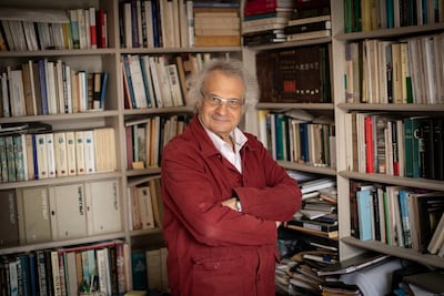 Amin Maalouf has served as permanent secretary of the Academie francaise since 2023. AFP