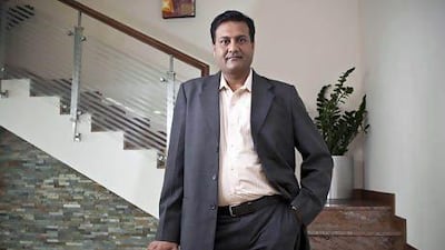 Kalrav Dixit, the general manager at Gulf Petrochem in Sharjah, says the Fujairah terminal storage project has been his company's best investment decision. Antonie Robertson / The National