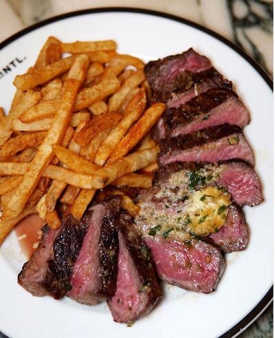 Steak at The National restaurant at Expo 2020 Dubai. Photo: Gates Hospitality