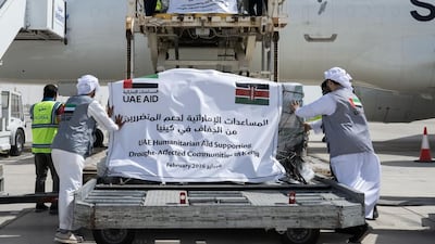The Emirates has sent 30 tonnes of food assistance to Kenya through the UAE Aid Agency. Wam