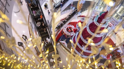 People visit Central World Department Store in downtown during New Year's Eve in Bangkok, Thailand. Getty Images