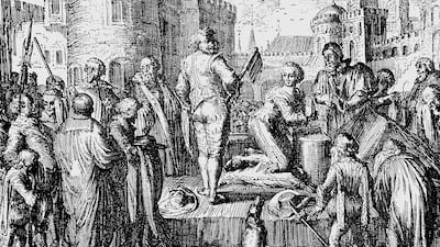 A depiction of the execution of Robert Devereux, Earl of Essex, in 1601 after he led a failed rebellion against Queen Elizabeth I, an event Clare Asquith says was intrinsically linked to William Shakespeare. Alamy