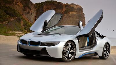 The BMW i8. BMW sales have increased in the Middle East. Courtesy BMW
