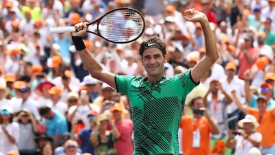 Roger Federer has only lost once this season and clinched three of the biggest titles of the season so far. Al Bello / Getty Images