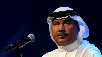 Saudi singer Mohammed Abdu is one of the Arab world's biggest music stars. AFP