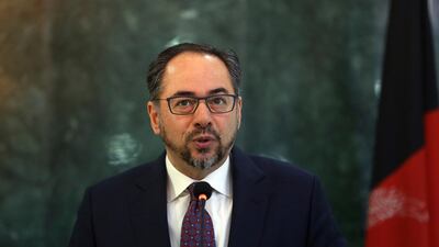 Salahuddin Rabbani supported Abdullah Abdullah, Ashraf Ghani's rival, in the country's elections. AP