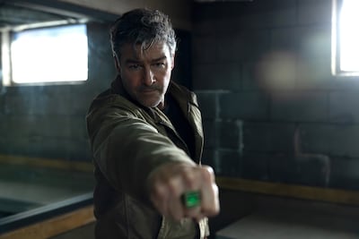 Chandler saw his own life in Hal Jordan, a veteran superhero wondering how much longer he can continue. Photo: HBO