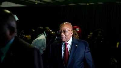 South Africa's president Jacob Zuma. AFP