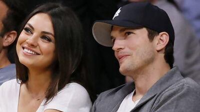 Mila Kunis, left, and Ashton Kutcher. Kutcher says he wants to make his current relationship with the actress 'more private'. AP Photo