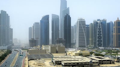 The Jumeirah Lakes Towers area of Dubai. Keren Bobker advises on the latest employment and financial issues. Sarah Dea / The National